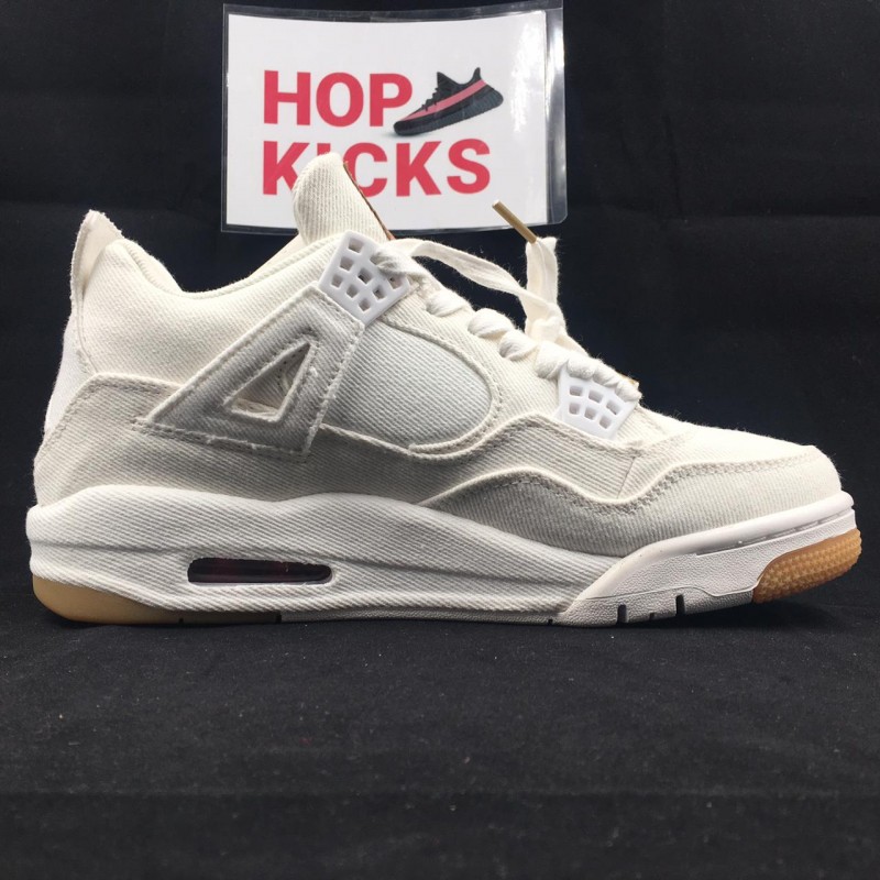 jordan 4 denim white